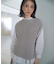 【洗える】Linen Cotton Vest  ニット ベスト