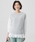 【洗える】Linen Cotton Vest  ニット ベスト