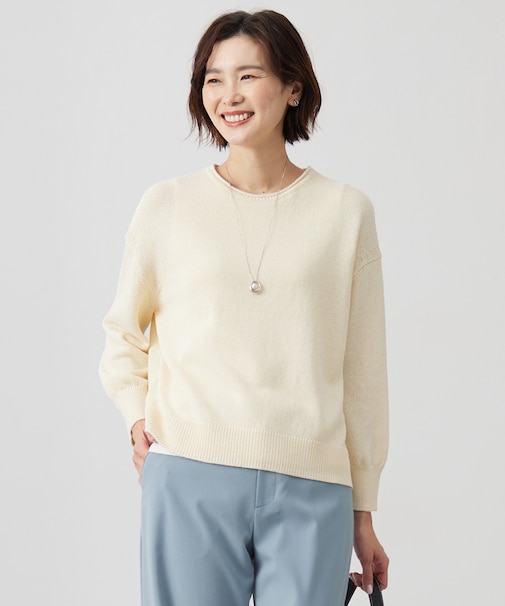 【洗える】DRY COMFORT ニット