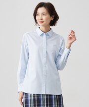 【WEB限定・洗える】クラシックピンオックス ボタンダウン シャツ