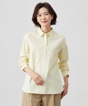 【WEB限定・洗える】クラシックピンオックス ボタンダウン シャツ