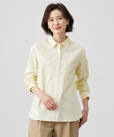 【WEB限定・洗える】クラシックピンオックス ボタンダウン シャツ