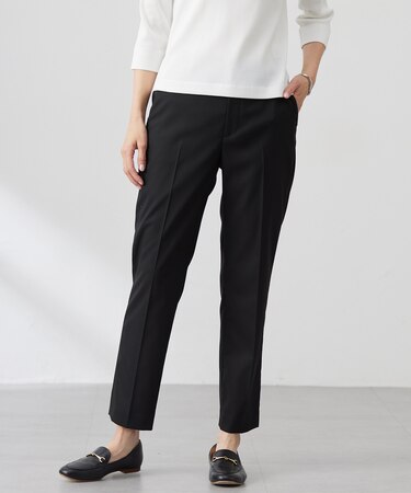 【洗える】CARREMAN 2WAY テーパード パンツ