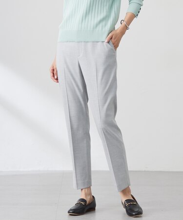 【洗える】CARREMAN 2WAY テーパード パンツ