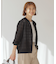 【洗える】SHEER JACQUARD ニット ブルゾン