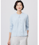 【洗える】RAYON ELITE STRETCH クルーネック カーディガン