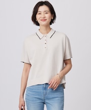 【洗える】DRY COTTON ニットポロ