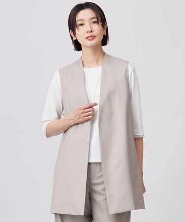 【セットアップ対応・洗える・UV加工・吸水速乾】OXIJEWELストレッチ ジレ