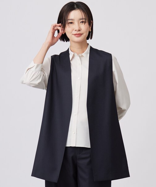 【セットアップ対応・洗える・UV加工・吸水速乾】OXIJEWELストレッチ ジレ