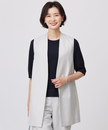 【セットアップ対応・洗える・UV加工・吸水速乾】OXIJEWELストレッチ ジレ