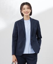 【セットアップ対応・洗える・撥水】コットンFITTY テーラード ジャケット