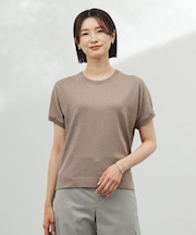【WEB限定カラーあり・洗える】Vis/Peスパーク ラメ ニット