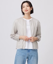 【接触冷感・洗える】シアー ブルゾン