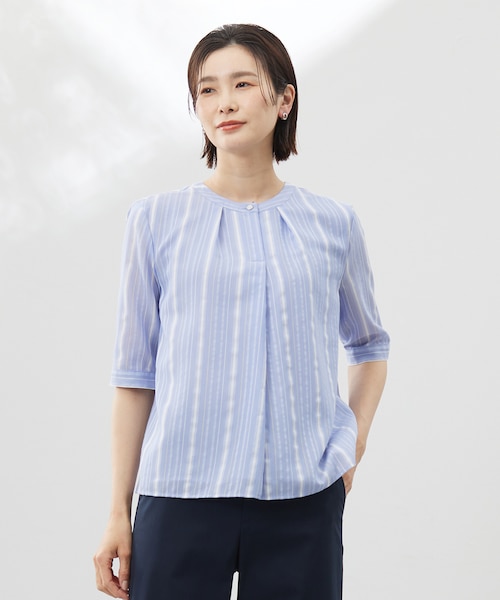 J.PRESS - 49 ジェイプレス JPRESS ストライプ ブラウス シャツ トップス 半袖 J.PRESS BASIC】アービングボタンダウンキャンディストライプ