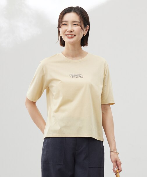 【洗える】ロゴ Tシャツ