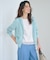 【WEB限定カラーあり・洗える】SHEER LIGHT KNIT ラメ パーカー