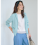【WEB限定カラーあり・洗える】SHEER LIGHT KNIT ラメ パーカー