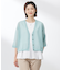 【WEB限定カラーあり・洗える】SHEER LIGHT KNIT Vネック カーディガン