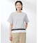 【洗える】パネルボーダー Tシャツ