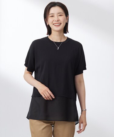 【洗える・抗菌防臭】FABRIC コンビ ニット