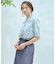 【洗える】LIBERTY バンドカラー ブラウス