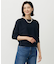【WEB限定カラーあり・洗える・抗菌防臭】COTTON POLYESTER ドルマンスリーブ ニット
