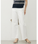【洗える】BASIC STRETCH DENIM ワイド ストレート デニム