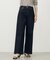 【洗える】BASIC STRETCH DENIM ワイド ストレート デニム