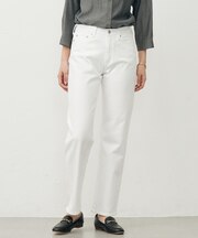 【洗える】BASIC STRETCH DENIM ボーイフィット デニム