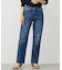 【洗える】BASIC STRETCH DENIM ボーイフィット デニム