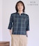 【WEB限定】ネイビーチェック系