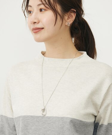 ノットオーバル ワントップ ネックレス