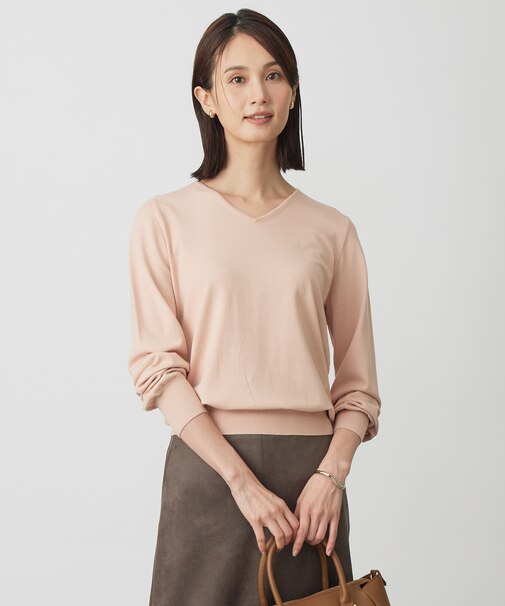 【人気のため新色追加】PRINCE Vネック ニット