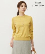 【WEB限定・洗える】PRINCE クルーネック ニット