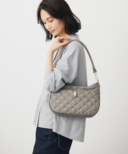 ハワイアンキルト　バッグ　フロントバス　2WAY ハワイアンキルト ハンドバッグ シダ ティアレ柄 ハワイアン
