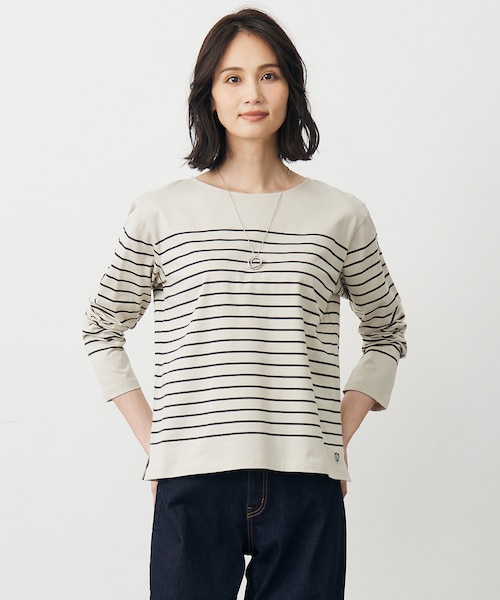 ジェイプレス　ブラウス＆裏毛カットソー ロゴ 裏毛 カットソー / J.PRESS LADIES | ファッション通販