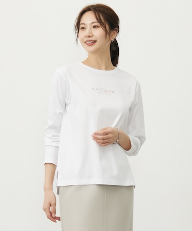 【洗える】ロゴ Tシャツ