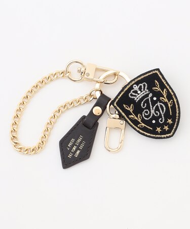 【本革・2way】ワッペン バッグ チャーム