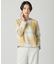 【洗える】Wooly Stretch Plaid ニット