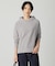 【洗える】CHENILLE フーデッド ニット