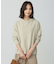 【洗える】CHENILLE フーデッド ニット