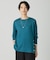 【洗える】WORETED WOOL BLEND クルーネック ニット