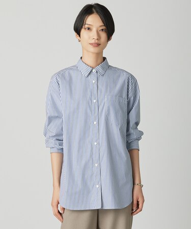 エステネージュストライプ シャツ ブラウス