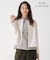 【WEB限定カラーあり・洗える】ツムギートflannel ノーカラー ジャケット
