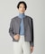 【WEB限定カラーあり・洗える】ツムギートflannel ノーカラー ジャケット