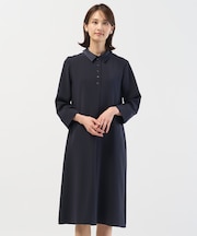 【2way】セラテリーダブルクロス 襟付き ワンピース