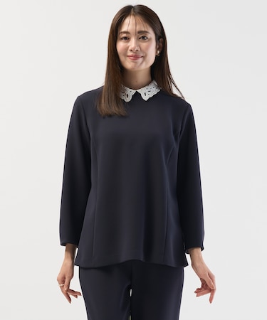 【セットアップ対応・2way】セラテリーダブルクロス ブラウス