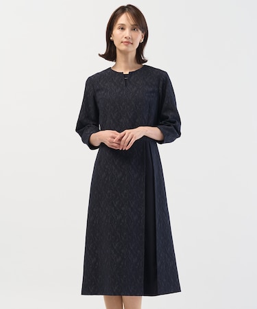 ボタニカルジャガード ワンピース