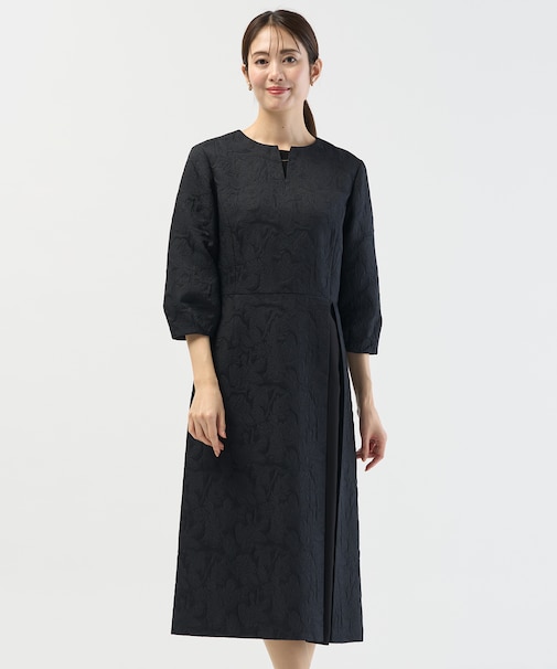 ボタニカルジャガード ワンピース