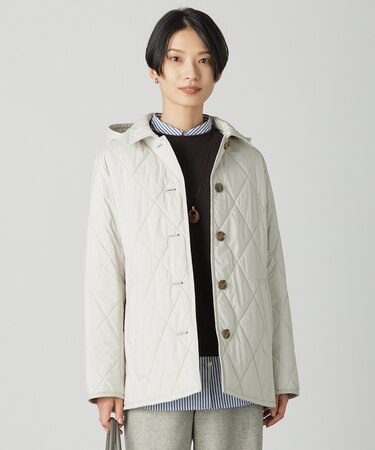 【2way】プレミアムBasic キルティング コート